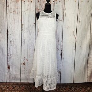 Miami Franscesa's Romantic White Lace Dress M Fits XS